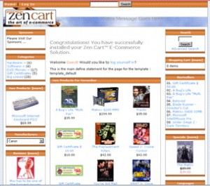 10 Free Ecommerce Engine zencart 300x265 10 Free Ecommerce Engine