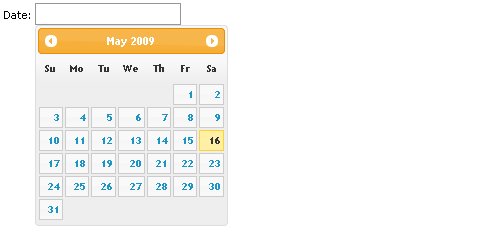 datepickerjquery 10 Useful Date Picker for web development