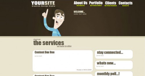 your site 500x263 10 excellent PSD to HTML/CSS tutorials