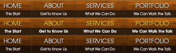 demo demo Active State in CSS Navigations