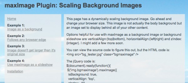 maximage 600x265 maximage, image resizer JQuery plugin