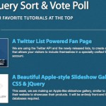 How to make a draggable sort & vote poll using JQuery