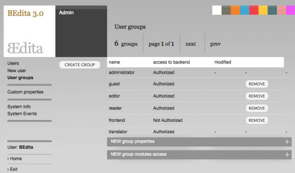 bedita bedita 600x352 BEdita Semantic Content Management Framework