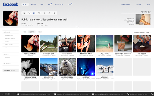 facebook2 14 FACEBOOK FACELIFT Beautiful Facebook Concept Design