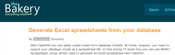 generate excel file 600x191 Tutorials and resources Dealing with xls files on CakePHP