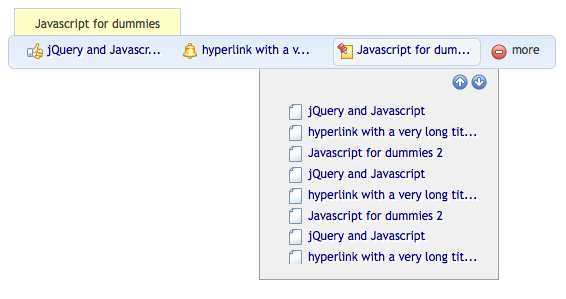 hypermenu Hypermenu   grouping a long list of hyperlinks