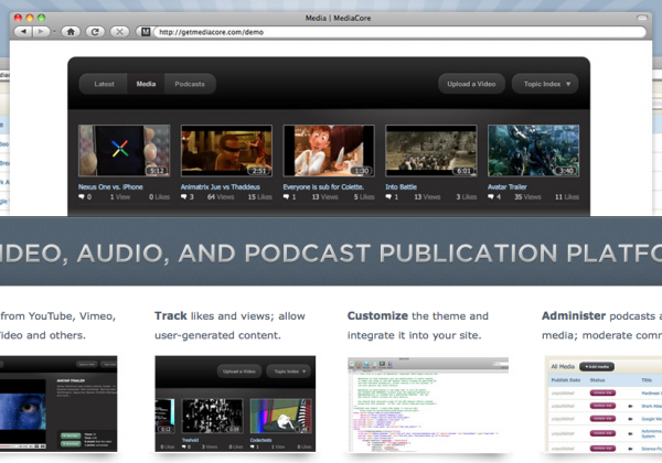 mediacore mediacore 600x420 MediaCore open source video, audio, and podcast publishing platform
