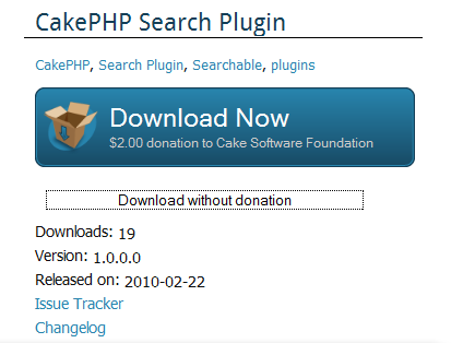 cakephp search plugin CakePHP Search Plugin