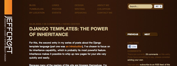 jeff croft A Roundup of 10 Django Tutorials