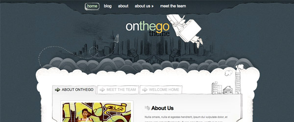 1 onthego A Collection of 25 Super High Quality WordPress Themes