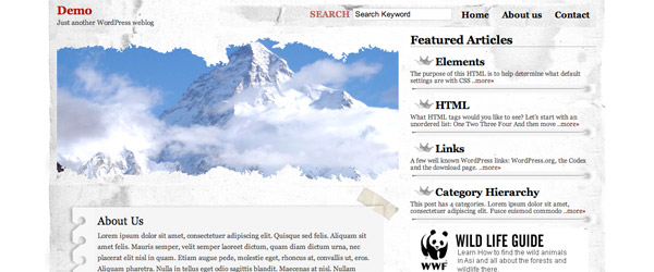 12 travel guide A Collection of 25 Super High Quality WordPress Themes