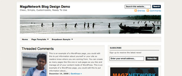 21 indomagz A Collection of 25 Super High Quality WordPress Themes