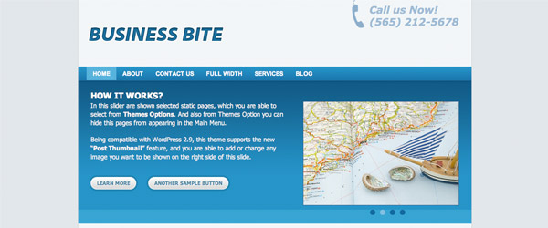 8 business bite A Collection of 25 Super High Quality WordPress Themes