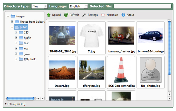KCFinder KCFinder   Open Source Web File Manager