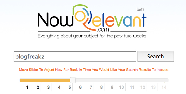 NowRelevant NowRelevant Internet Time Machine Powerful Trends Research Tool