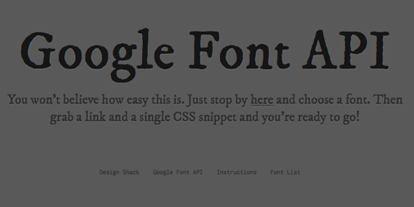 google font API How to Use Google Font API