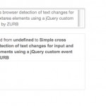 Text Change Event jQuery Plugin