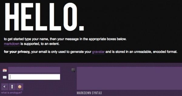 Analog Analog 600x316 Anologue Open Source Chat Application