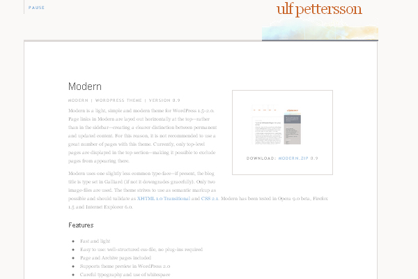 Modern 108 Free High Quality Wordpress Themes