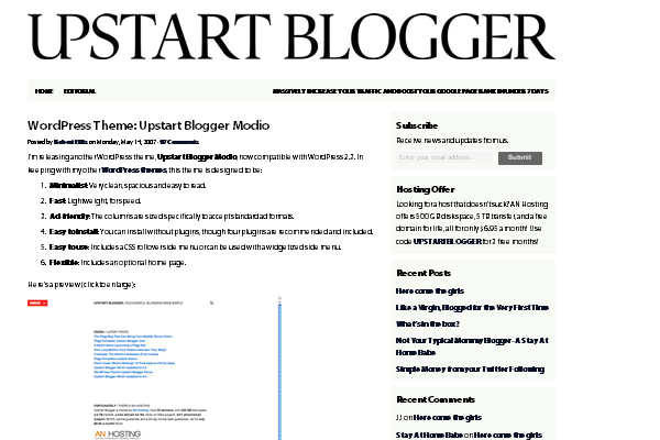 Modio 108 Free High Quality Wordpress Themes