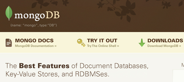 mongoDB mongoDB   Scalable Document Oriented Database