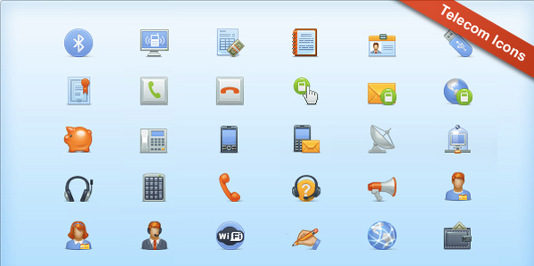 telecom icon Free Telecom Icons Set By ComFi