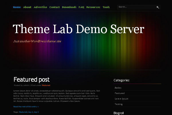 Colourise 108 Free High Quality Wordpress Themes