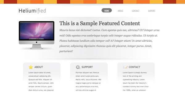 Heliumified Heliumified 20 Excellent Free Wordpress 3.0 Themes