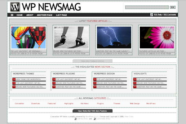 Wp Newsmag 108 Free High Quality Wordpress Themes