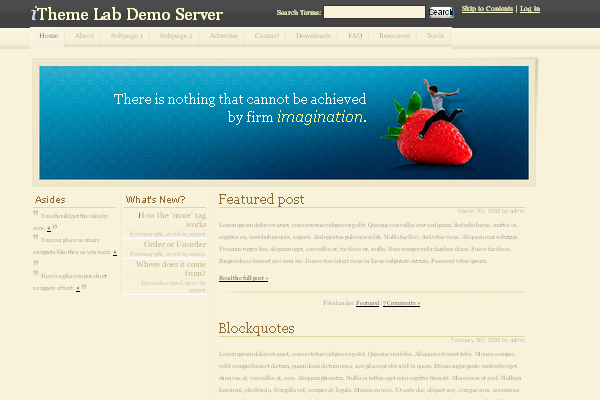 Wp imagination 108 Free High Quality Wordpress Themes