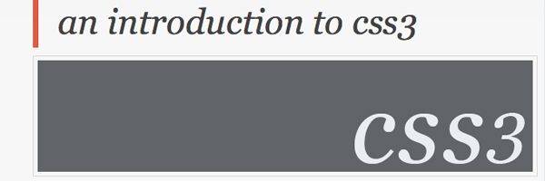 css3 basic10 10 CSS3 Basic Tutorials & Techniques