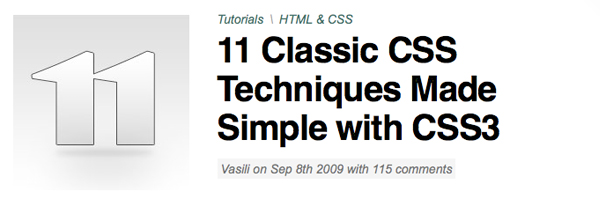 css3 basic6 10 CSS3 Basic Tutorials & Techniques
