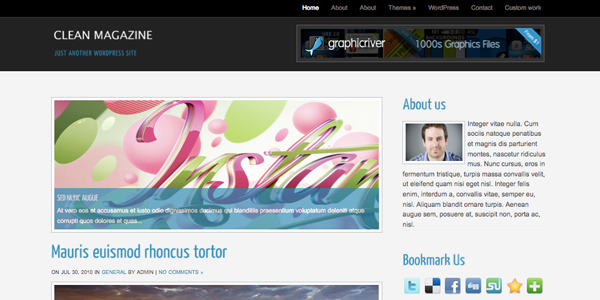 clean_magazine clean magazine 13 New and Free High Quality Wordpress Themes