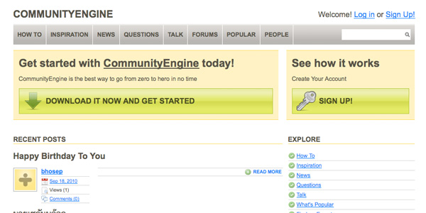 communityengine Most Popular Ruby Based Open Source Social Networking Platform 