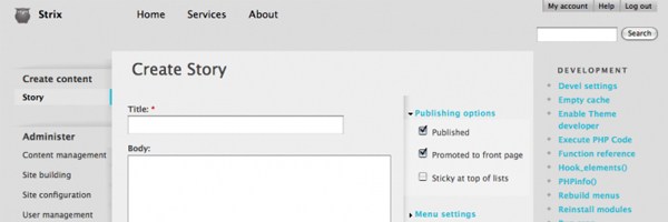strix strix 10 Free Admin Themes For Drupal