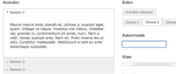 themeroller Choosing Web Application Theme and Framework