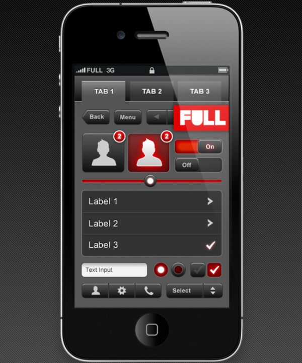 Mobility Mobility    A free Mobile UI PSD Elements