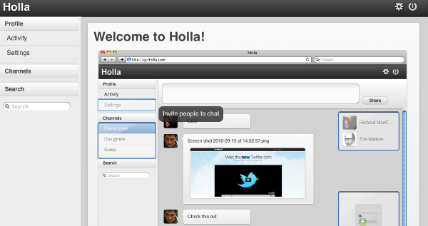 hola Holla   An Open Source Chat Application