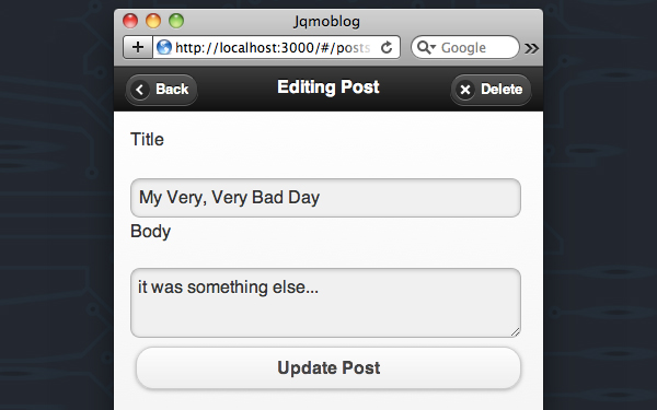 jquerymobile3 5 Excellent jQuery Mobile Tutorials