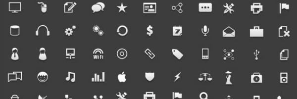gcons 10 Clean & Minimalist Icon Sets For Designer