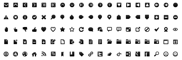 toolbar icons 10 Clean & Minimalist Icon Sets For Designer