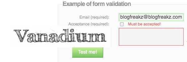 vanadium Vanadium   Simple Yet Powerful Client Side Validation