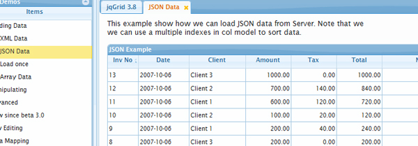 jqgrid 22 Time Saving jQuery Development Plugins
