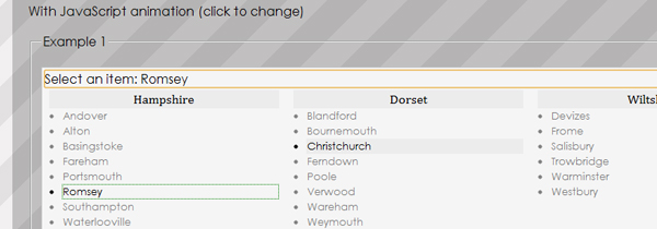 mega select list 22 Time Saving jQuery Development Plugins