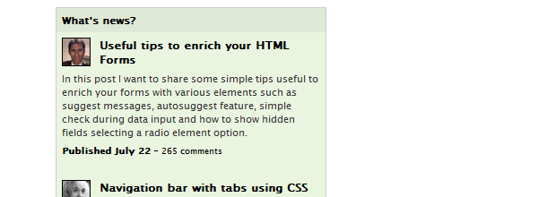 newsvine ticker 30 All Time Greatest MooTools Plugins