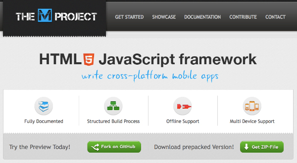 the m project The M Project   Mobile HTML5 Application Framework