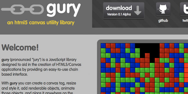 guryjs guryjs Gury HTML5 Canvas Utility Library