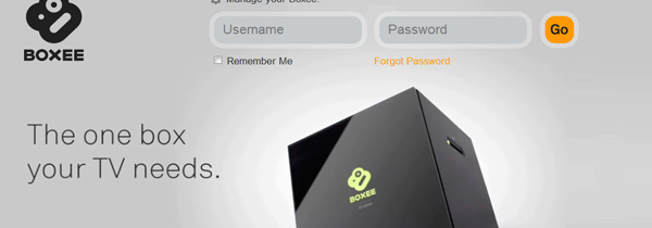08 boxee 26 Websites Featuring Bold, Branded Typography