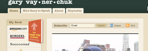 21 garyvaynerchuk 35 Stunning HTML5 Standards Compliant Tumblr Themes