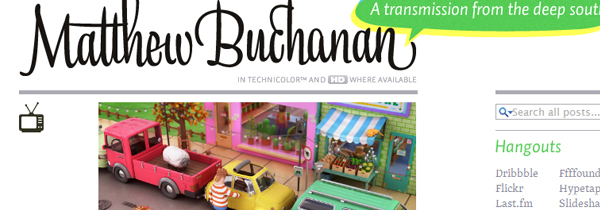 29 matthewbuchanan 35 Stunning HTML5 Standards Compliant Tumblr Themes